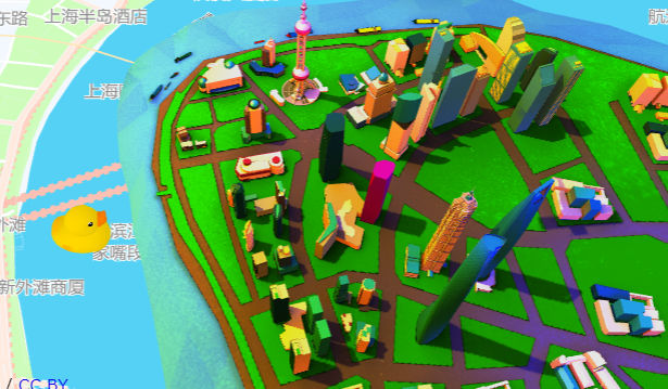 高德地图 JS API—3D立体图形glTF 模型