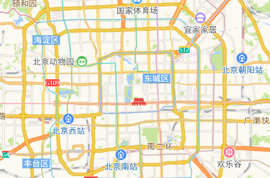 高德地图 JS API示例-地图创建