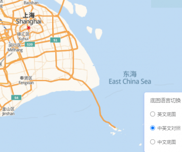 高德地图 JS API示例-地图属性-中、英文地图