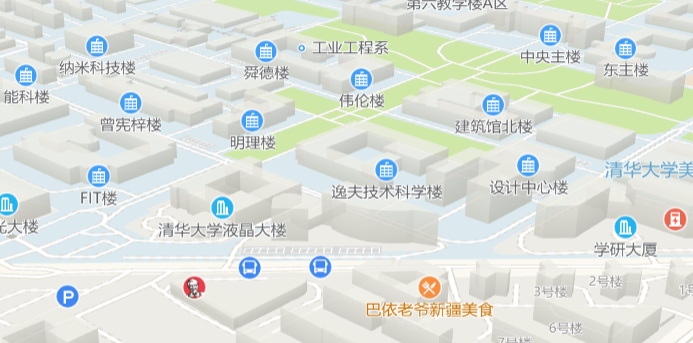 高德地图 JS API示例-三维地图-固定视角