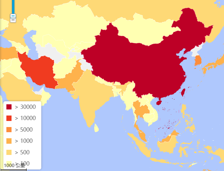 高德地图 JS API示例-简易行政区图- › 简易行政区图-世界