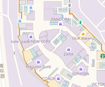 高德地图 JS API示例-室内地图- ›叠加室内地图