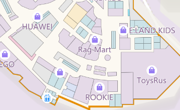 高德地图 JS API示例-室内地图- ››默认室内图层