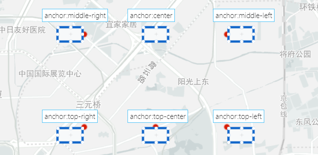 高德地图 JS API示例-覆盖物- › 点标记-› 点标记锚点