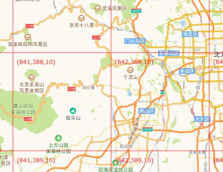 高德地图 JS API示例-自有数据图层- ›Canvas作为切片
