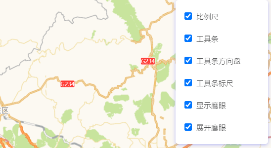 高德地图 JS API示例-地图控件-地图控件的添加和移除