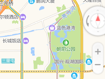 高德地图 JS API示例-地图控件-3D 控制罗盘