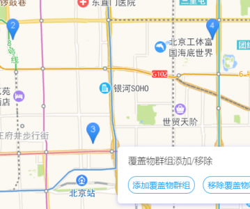 高德地图 JS API示例-覆盖物- › 覆盖物群组-›添加/移除