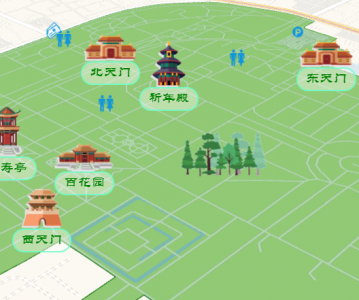 高德地图 JS API示例-覆盖物- › 点标记-›灵活的点标记