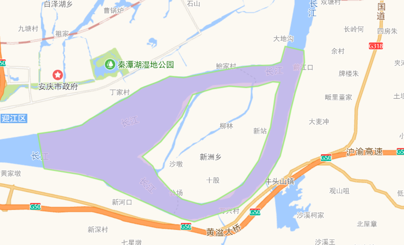 高德地图 JS API示例-矢量图形- › 带洞多边形
