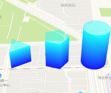 高德地图 JS API示例-Object3D 图形- ›立体 Mesh- ›基础 Mesh