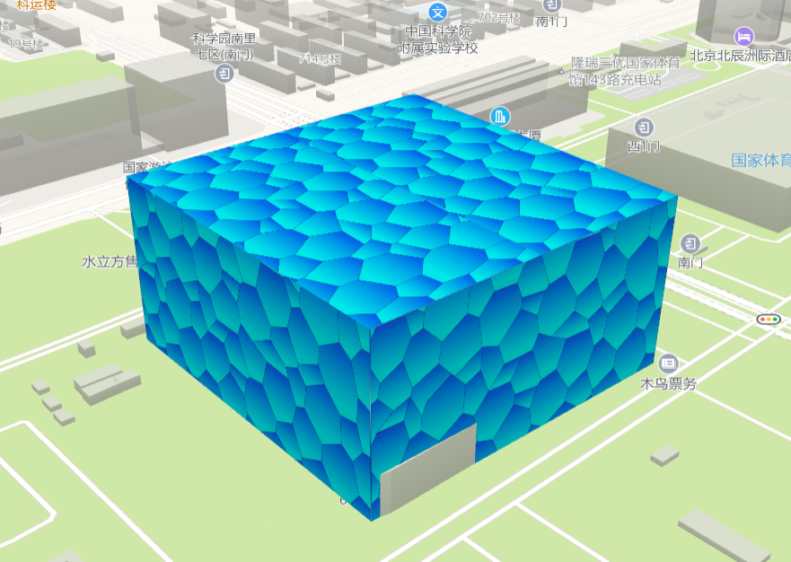 高德地图 JS API示例-Object3D 图形- ›立体 Mesh- › 给 Mesh 添加纹理